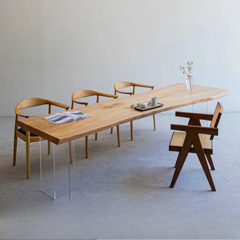 Nordic Solid Wood Acrylic Floa - огляд і ціна Office Furniture