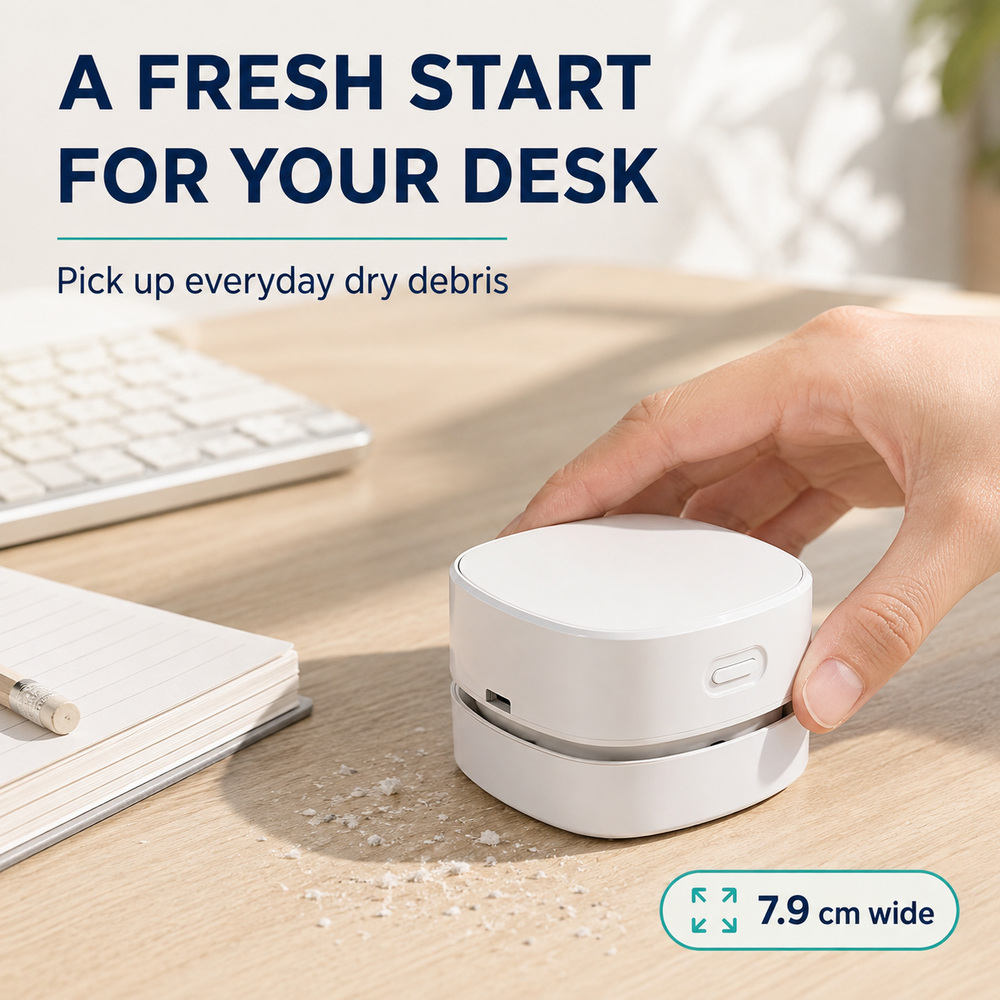Mini Desktop Vacuum Cleaner Co - огляд і ціна Mini Desktop Vacuum Cleaner For Eraser Dust