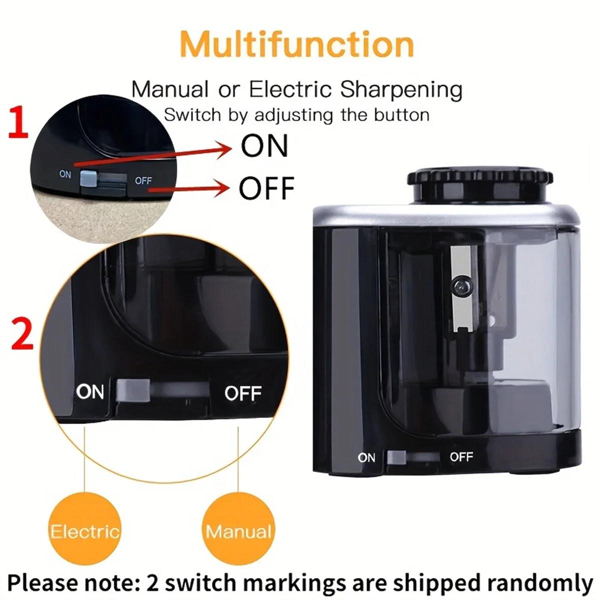 Automatic Electric Pencil Shar - огляд і ціна Electric Pencil Sharpener Usb