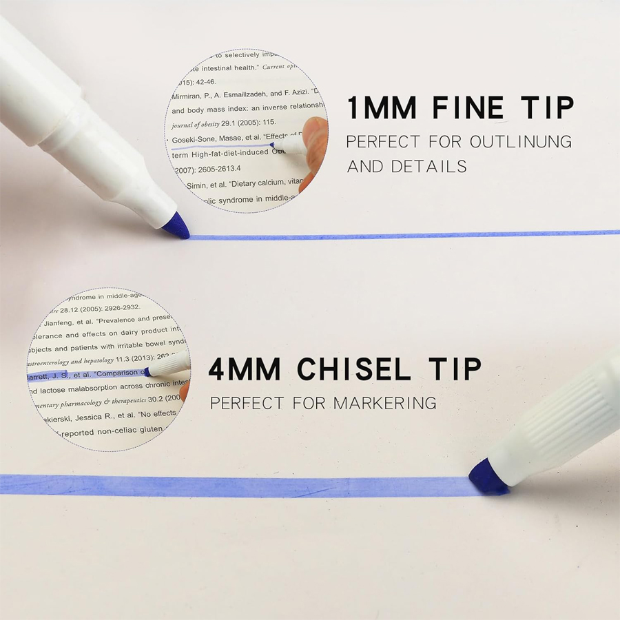 Zebra Mildliner Highlighter Pa - огляд і ціна Pastel Highlighter Set Double Ended