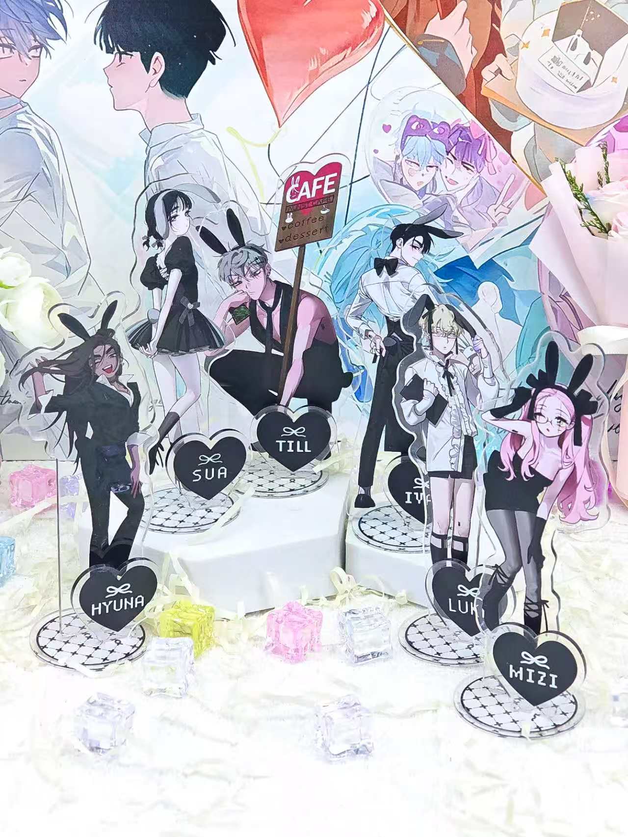 6pcs/1pcs Cute Bunny Boy & Gir - огляд і ціна Desk Accessories