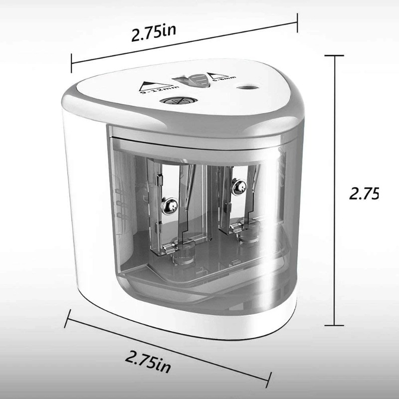 Upgraded Two-Hole Electric Pen - огляд і ціна Electric Pencil Sharpener Usb