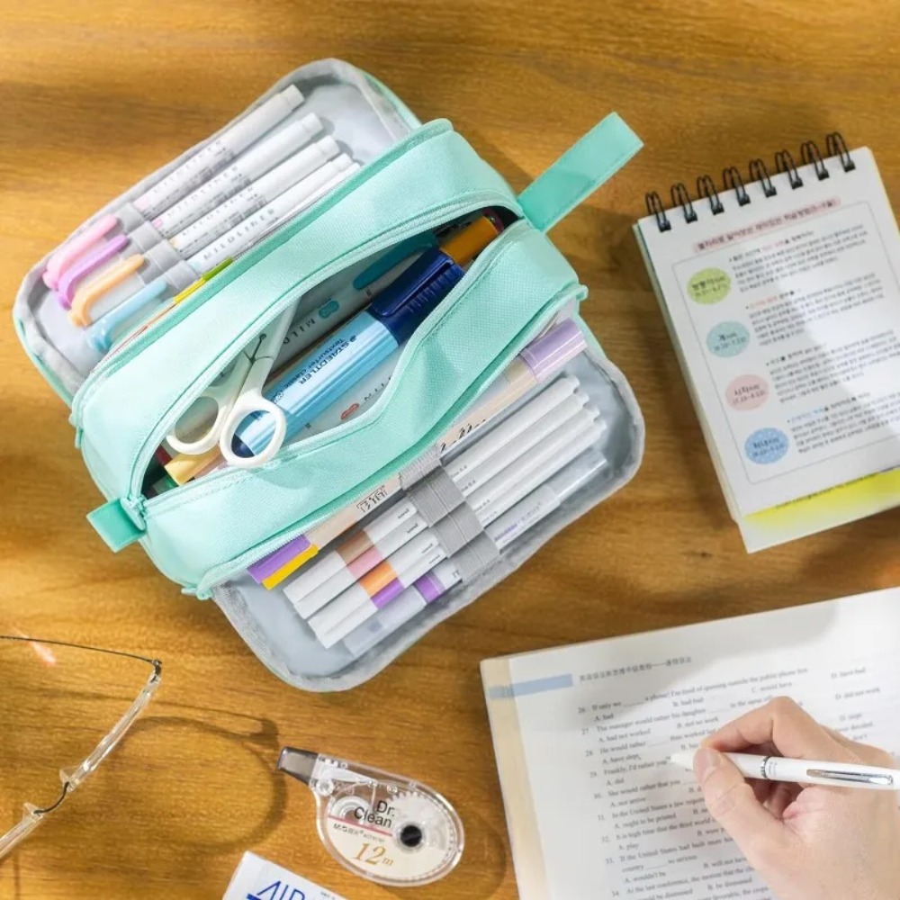 Kawaii Pencil Case Aesthetic P - огляд і ціна Aesthetic Large Pencil Case Pouch