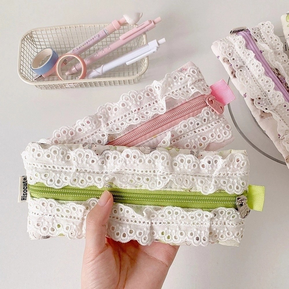 Bowknot Bow Stationery Bag Swe - огляд і ціна Aesthetic Large Pencil Case Pouch