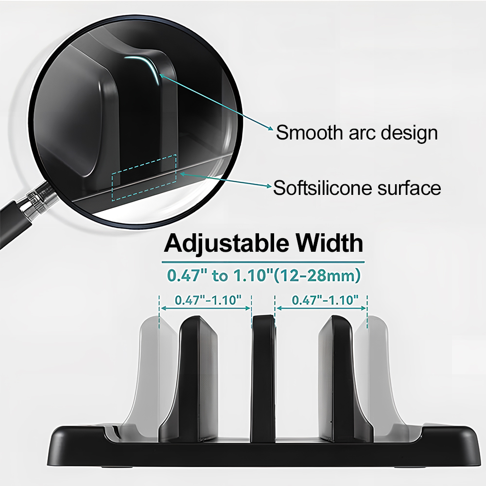 Office ABS  Laptop Stand Verti - огляд і ціна Desk Accessories