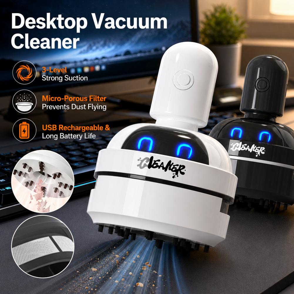 Desktop Vacuum Cleaner USB Rec - огляд і ціна Mini Desktop Vacuum Cleaner For Eraser Dust