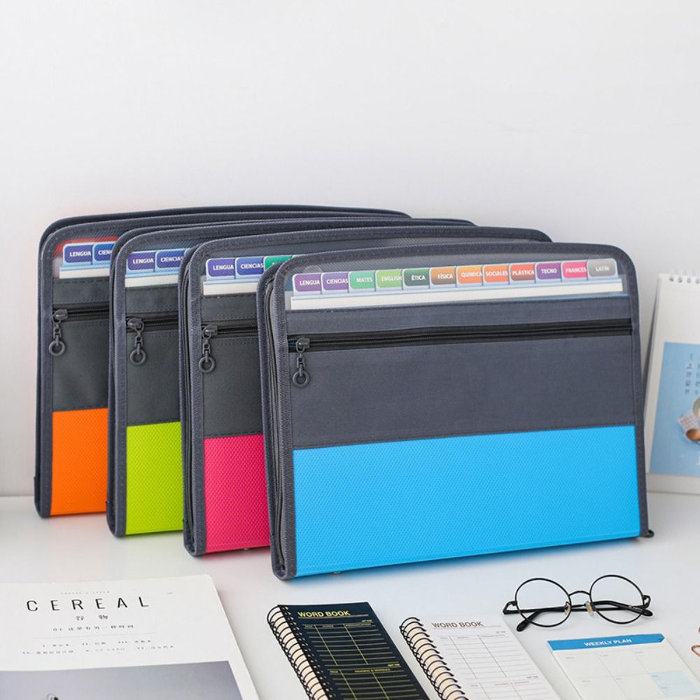 PVC Expanding File Organizer A - огляд і ціна Expandable Accordion File Folder 13 Pockets