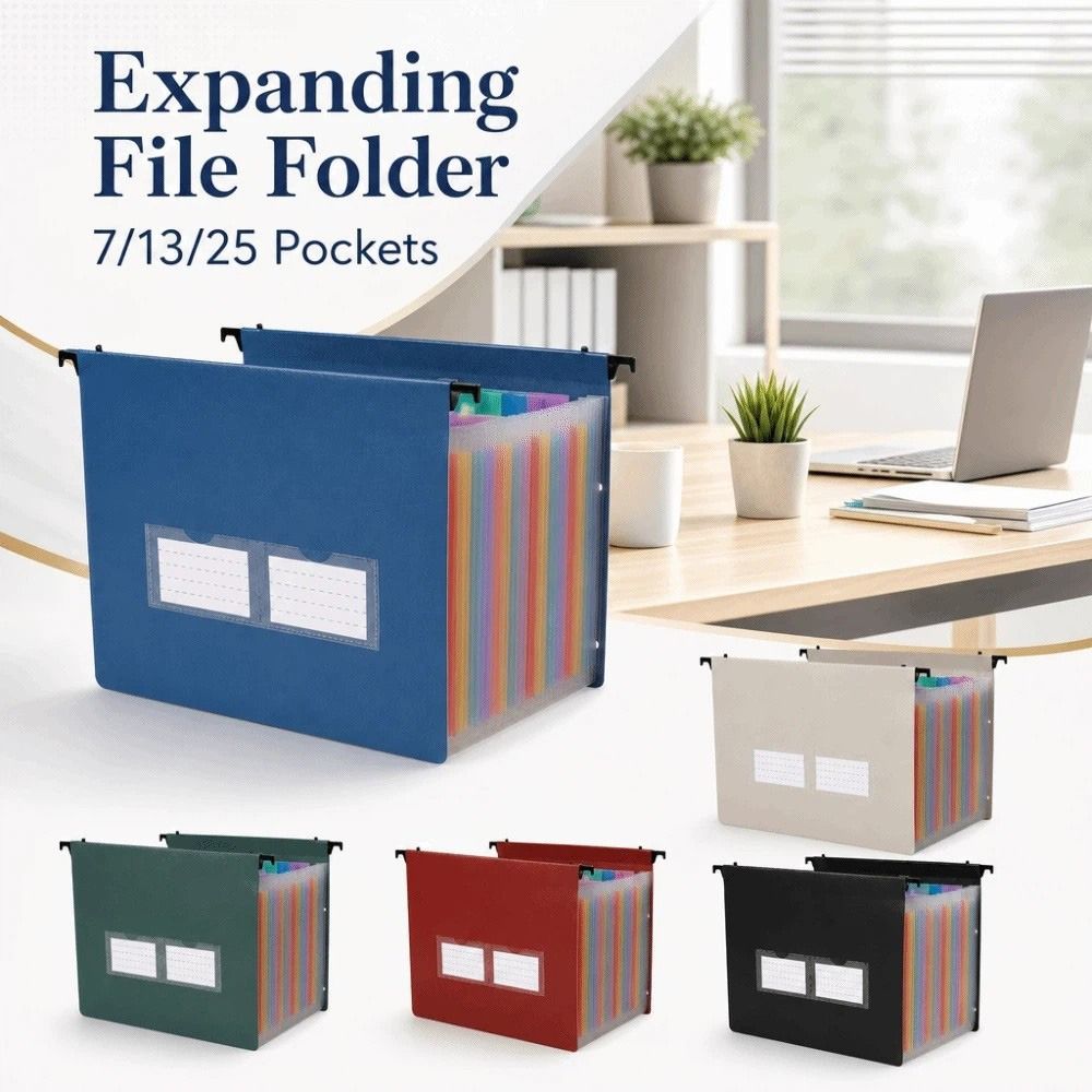 7/13/25 Pockets Expanding File - огляд і ціна Expandable Accordion File Folder 13 Pockets
