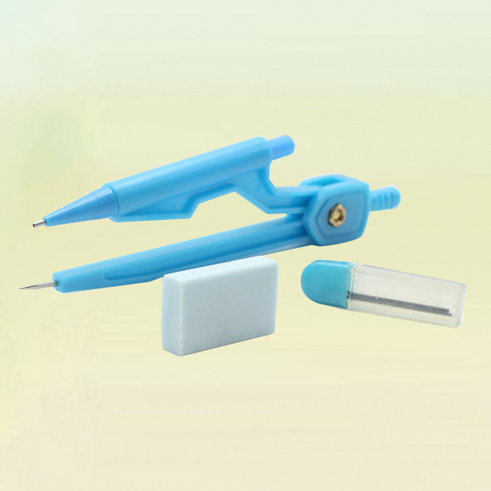3Pcs Automatic Pencil Compass  - огляд і ціна Math Geometry Set With Compass