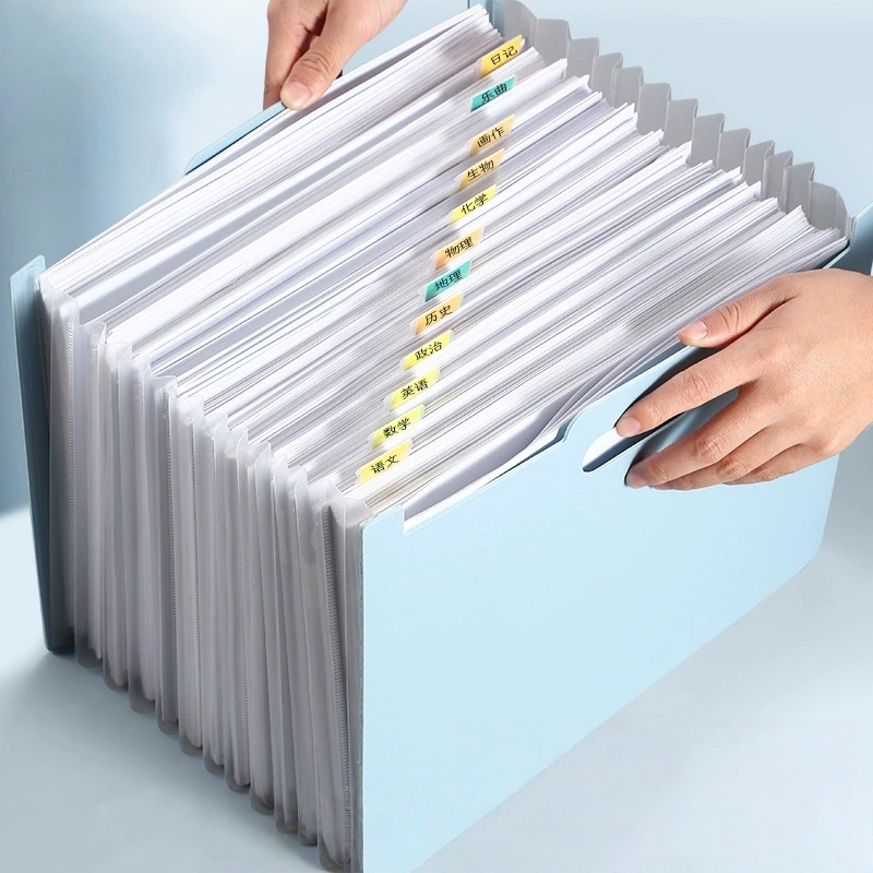 13 Pockets Accordion File Orga - огляд і ціна Expandable Accordion File Folder 13 Pockets